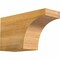 Ekena Millwork Huntington Rough Sawn Rafter Tail, Western Red Cedar, 6"W x 10"H x 18"L RFT06X10X18HUN00RWR - alternate 1